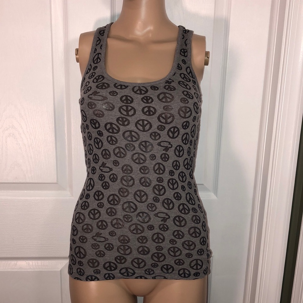 Jenni by Jennifer Moore Grey Tank. S